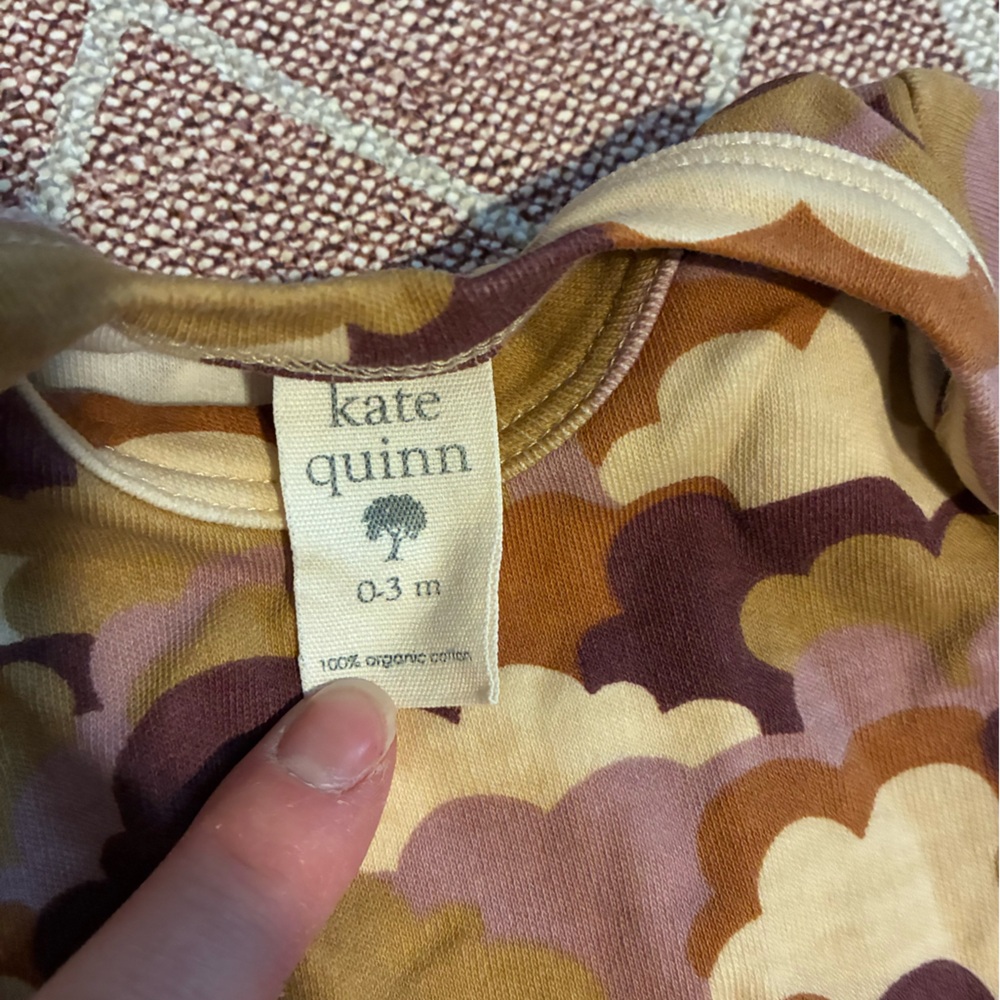 kate quinn Cloud Pattern knotted gown - Picture 3 of 3